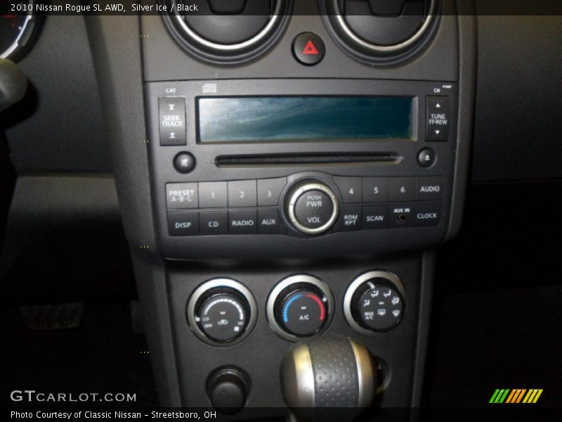 Silver Ice / Black 2010 Nissan Rogue SL AWD
