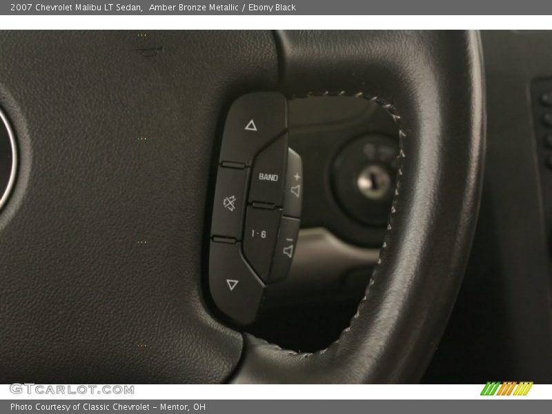Amber Bronze Metallic / Ebony Black 2007 Chevrolet Malibu LT Sedan