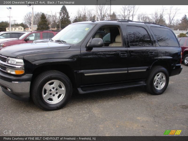 Black / Tan/Neutral 2006 Chevrolet Tahoe LT 4x4