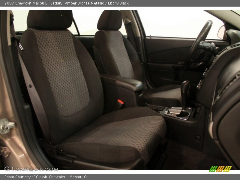 Amber Bronze Metallic / Ebony Black 2007 Chevrolet Malibu LT Sedan