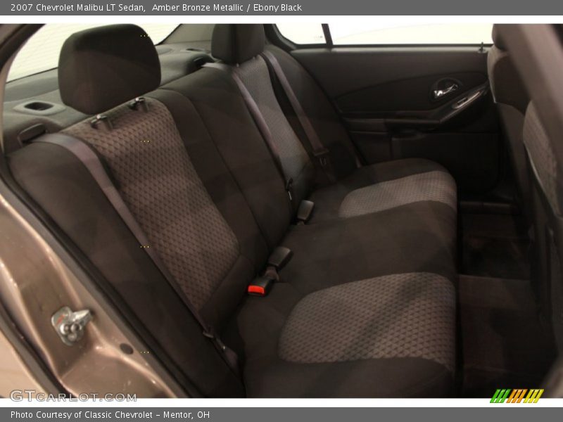 Amber Bronze Metallic / Ebony Black 2007 Chevrolet Malibu LT Sedan