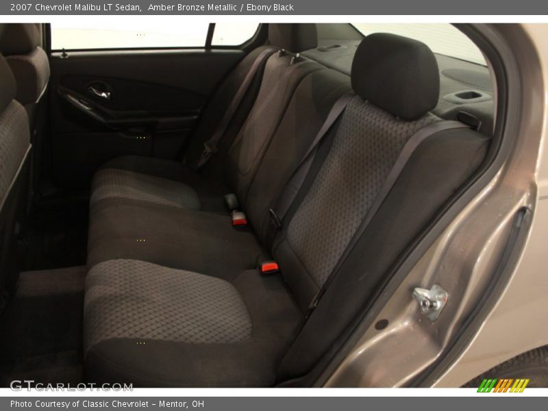 Amber Bronze Metallic / Ebony Black 2007 Chevrolet Malibu LT Sedan