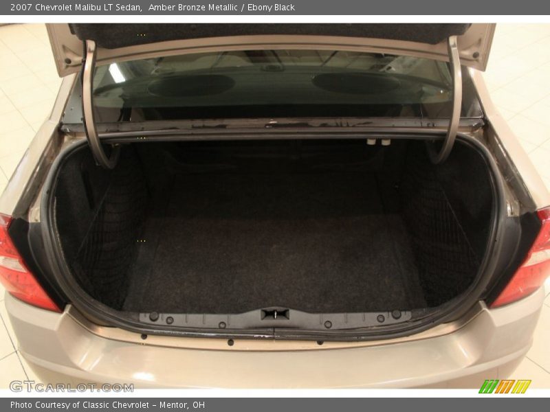 Amber Bronze Metallic / Ebony Black 2007 Chevrolet Malibu LT Sedan