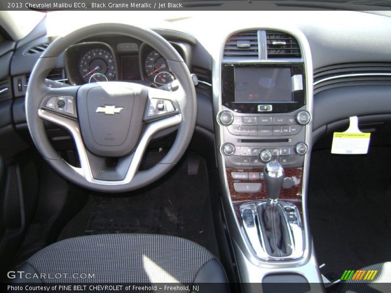 Black Granite Metallic / Jet Black 2013 Chevrolet Malibu ECO