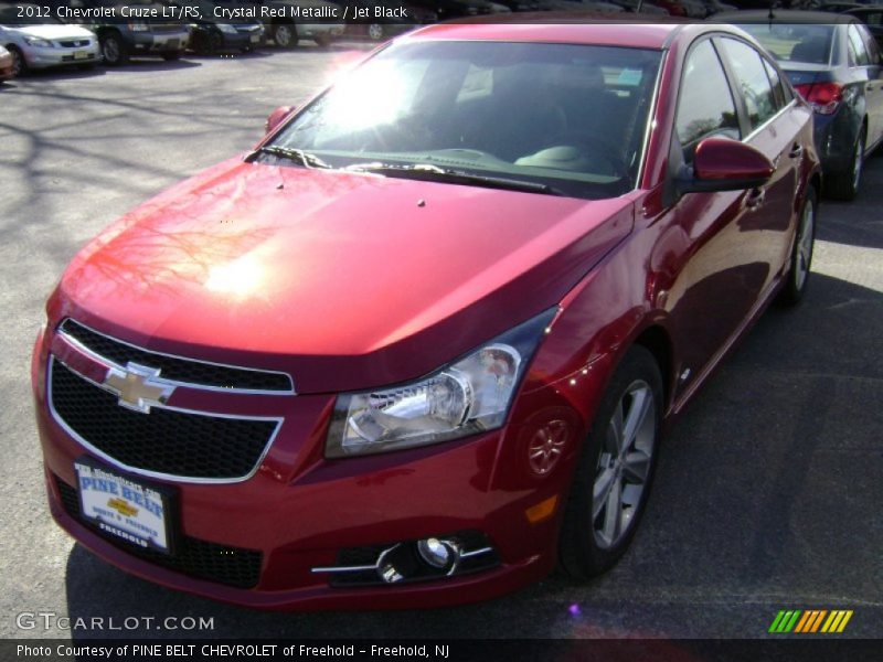 Crystal Red Metallic / Jet Black 2012 Chevrolet Cruze LT/RS