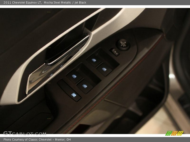 Mocha Steel Metallic / Jet Black 2011 Chevrolet Equinox LT