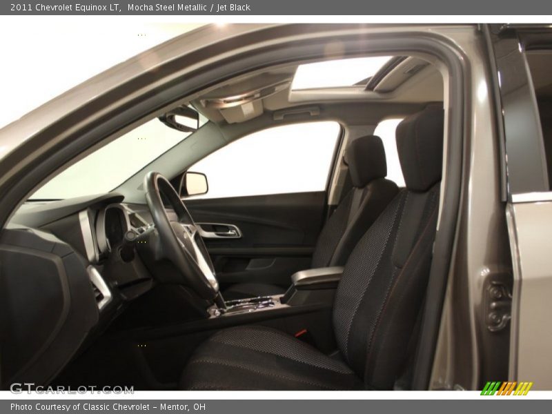 Mocha Steel Metallic / Jet Black 2011 Chevrolet Equinox LT