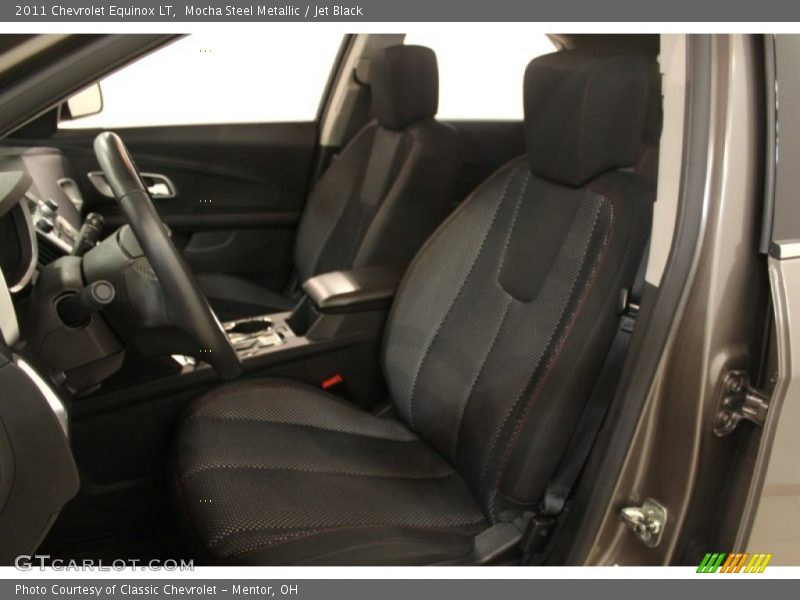 Mocha Steel Metallic / Jet Black 2011 Chevrolet Equinox LT