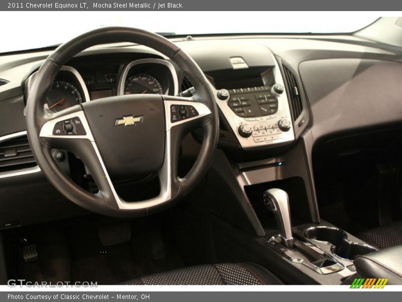 Mocha Steel Metallic / Jet Black 2011 Chevrolet Equinox LT