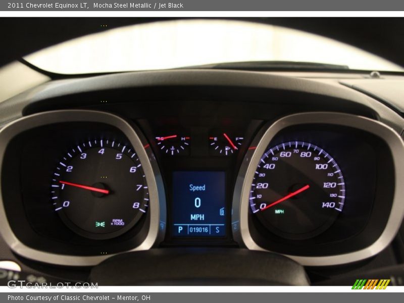 Mocha Steel Metallic / Jet Black 2011 Chevrolet Equinox LT