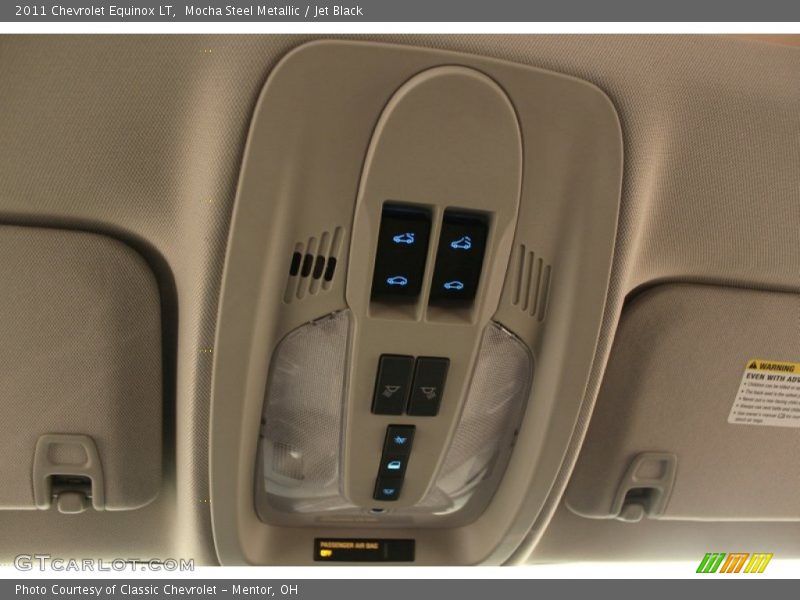 Mocha Steel Metallic / Jet Black 2011 Chevrolet Equinox LT