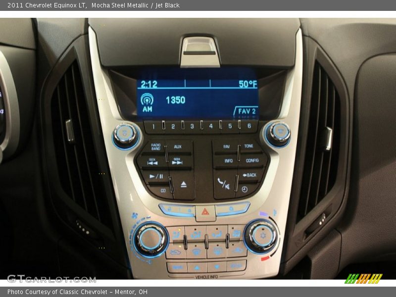 Mocha Steel Metallic / Jet Black 2011 Chevrolet Equinox LT