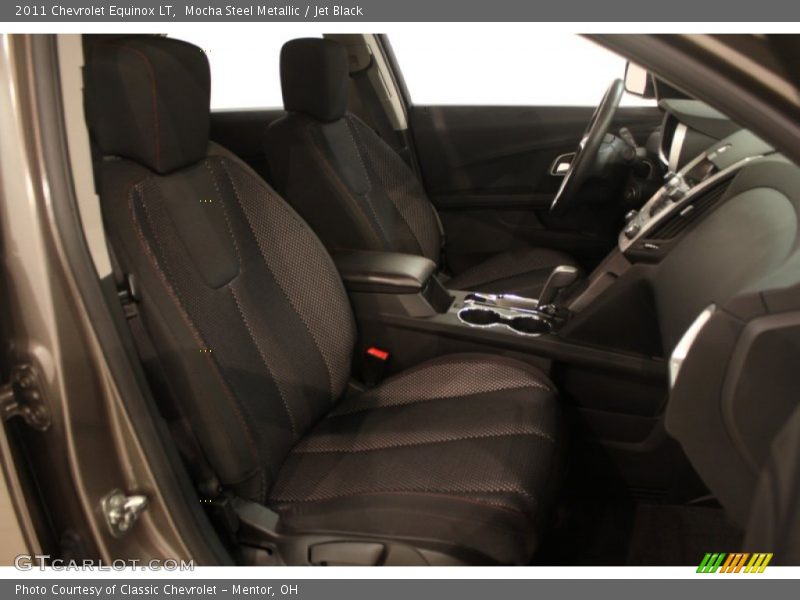 Mocha Steel Metallic / Jet Black 2011 Chevrolet Equinox LT