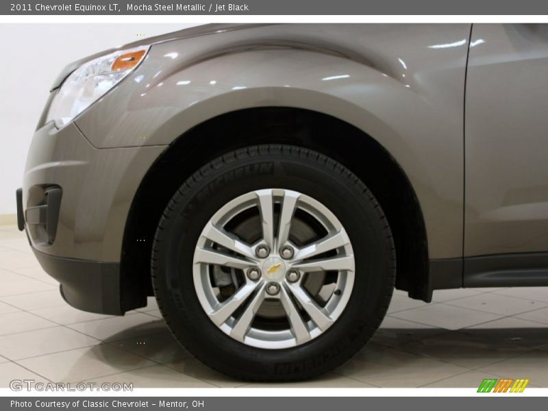 Mocha Steel Metallic / Jet Black 2011 Chevrolet Equinox LT