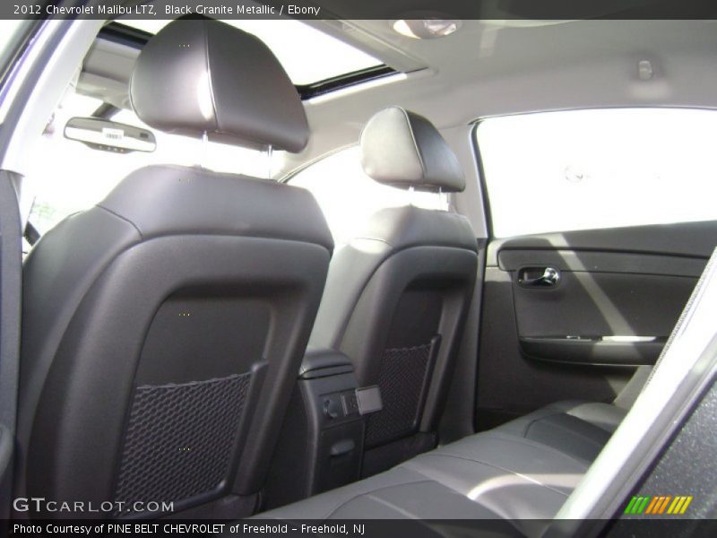 Black Granite Metallic / Ebony 2012 Chevrolet Malibu LTZ