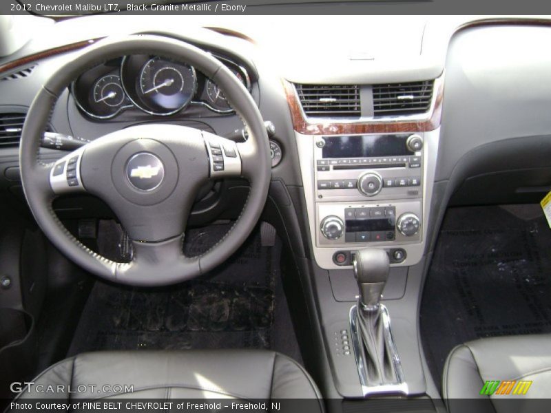 Black Granite Metallic / Ebony 2012 Chevrolet Malibu LTZ