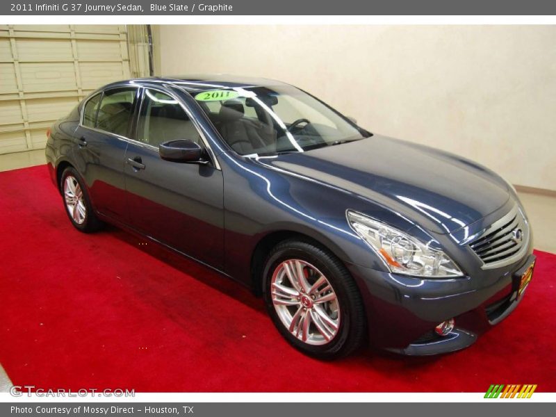 Blue Slate / Graphite 2011 Infiniti G 37 Journey Sedan