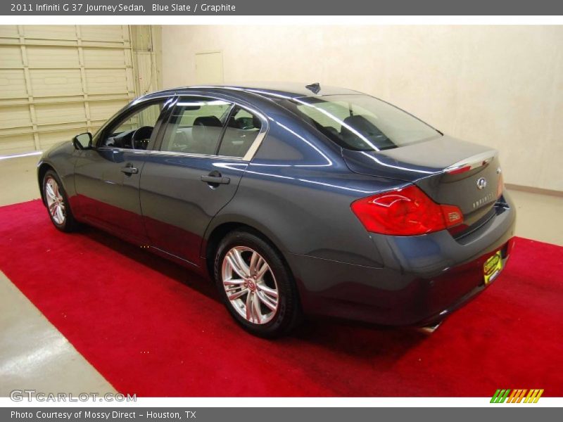 Blue Slate / Graphite 2011 Infiniti G 37 Journey Sedan