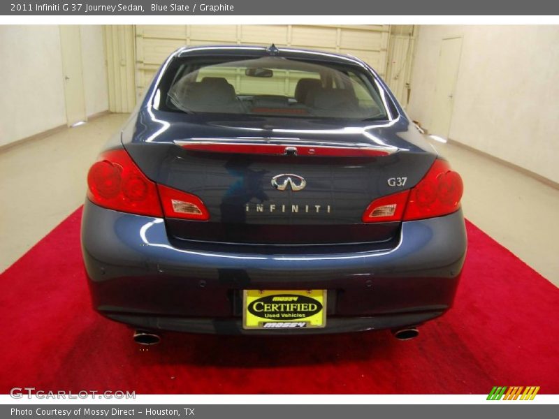 Blue Slate / Graphite 2011 Infiniti G 37 Journey Sedan