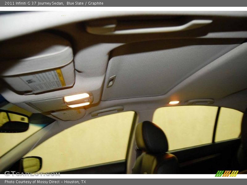 Blue Slate / Graphite 2011 Infiniti G 37 Journey Sedan