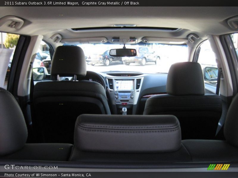 Graphite Gray Metallic / Off Black 2011 Subaru Outback 3.6R Limited Wagon
