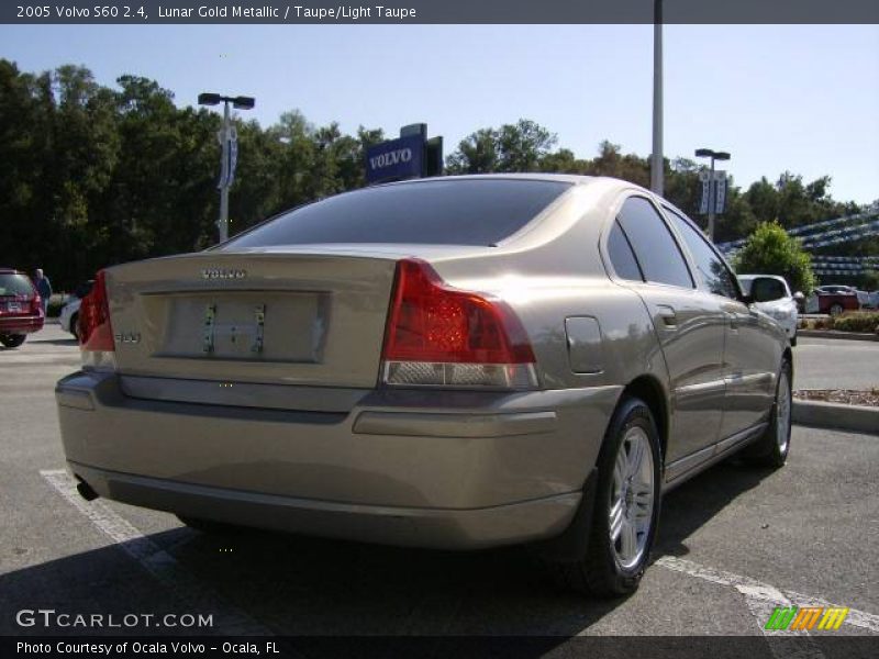 Lunar Gold Metallic / Taupe/Light Taupe 2005 Volvo S60 2.4