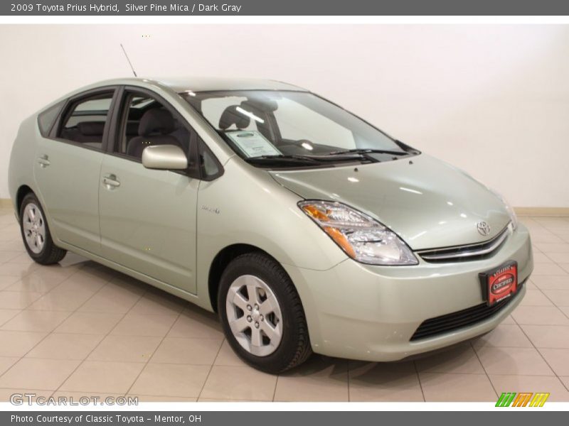 Silver Pine Mica / Dark Gray 2009 Toyota Prius Hybrid