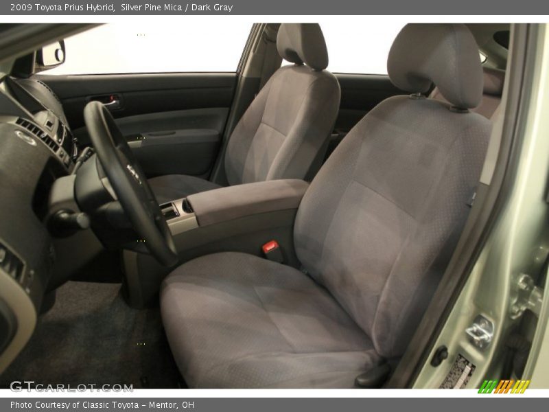 Silver Pine Mica / Dark Gray 2009 Toyota Prius Hybrid