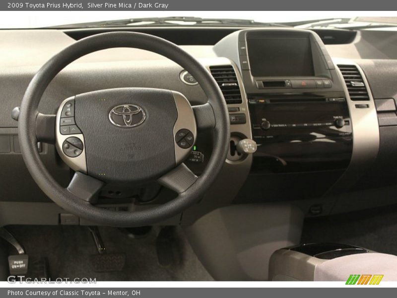 Silver Pine Mica / Dark Gray 2009 Toyota Prius Hybrid