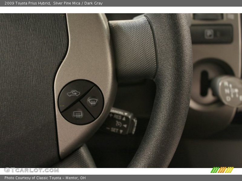 Silver Pine Mica / Dark Gray 2009 Toyota Prius Hybrid