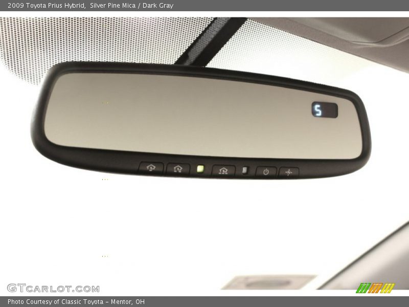 Silver Pine Mica / Dark Gray 2009 Toyota Prius Hybrid