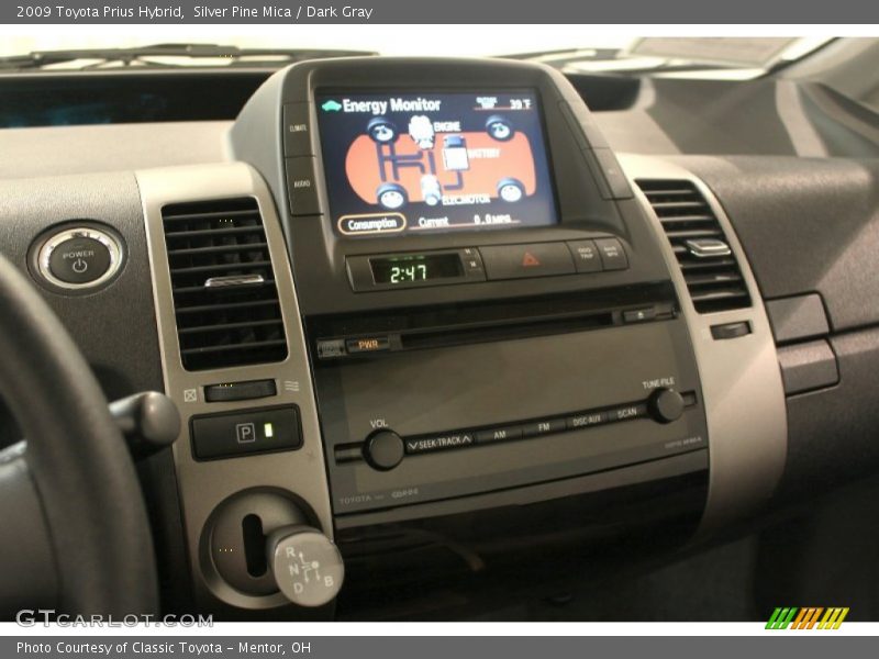 Silver Pine Mica / Dark Gray 2009 Toyota Prius Hybrid