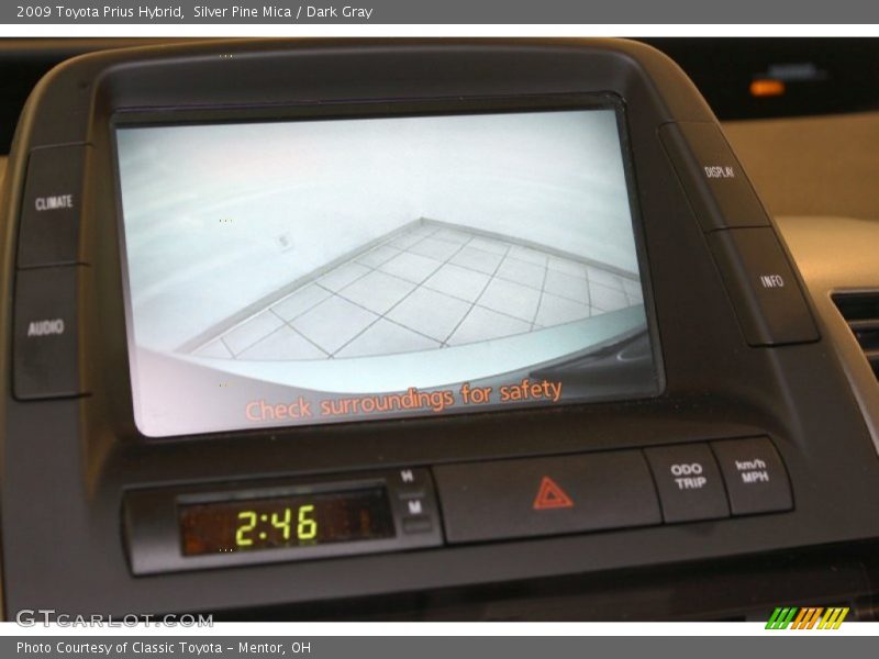 Silver Pine Mica / Dark Gray 2009 Toyota Prius Hybrid
