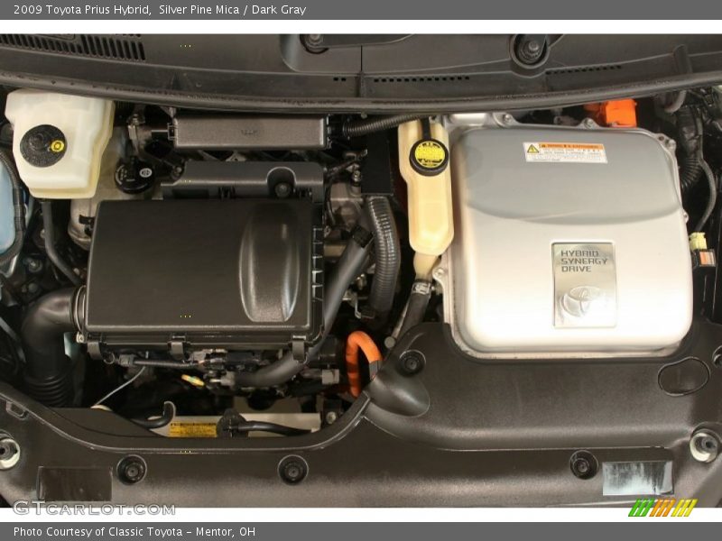 Silver Pine Mica / Dark Gray 2009 Toyota Prius Hybrid