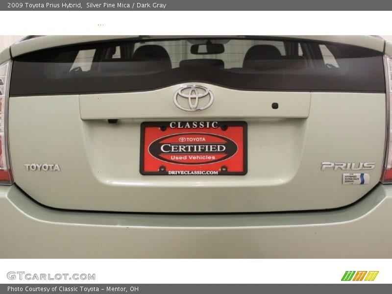 Silver Pine Mica / Dark Gray 2009 Toyota Prius Hybrid