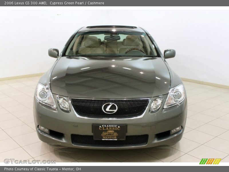 Cypress Green Pearl / Cashmere 2006 Lexus GS 300 AWD
