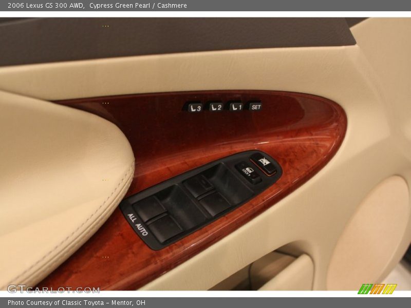 Cypress Green Pearl / Cashmere 2006 Lexus GS 300 AWD