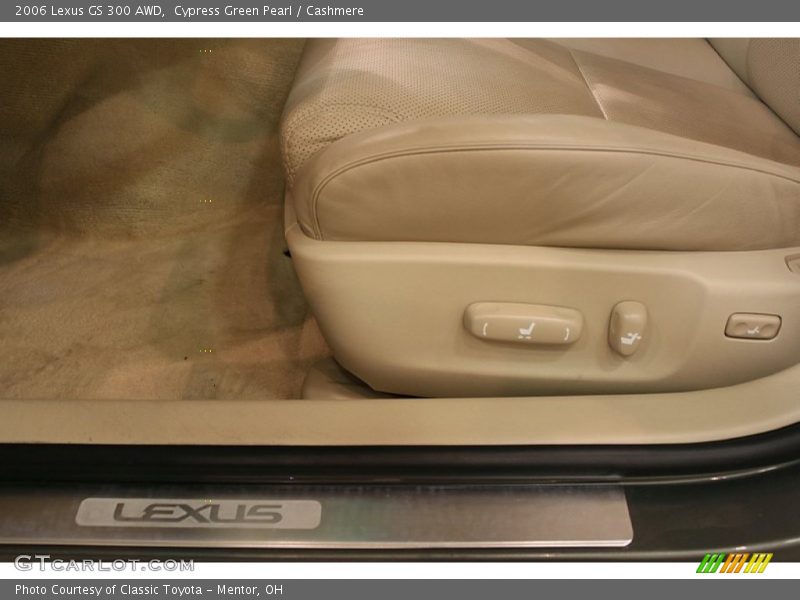 Cypress Green Pearl / Cashmere 2006 Lexus GS 300 AWD