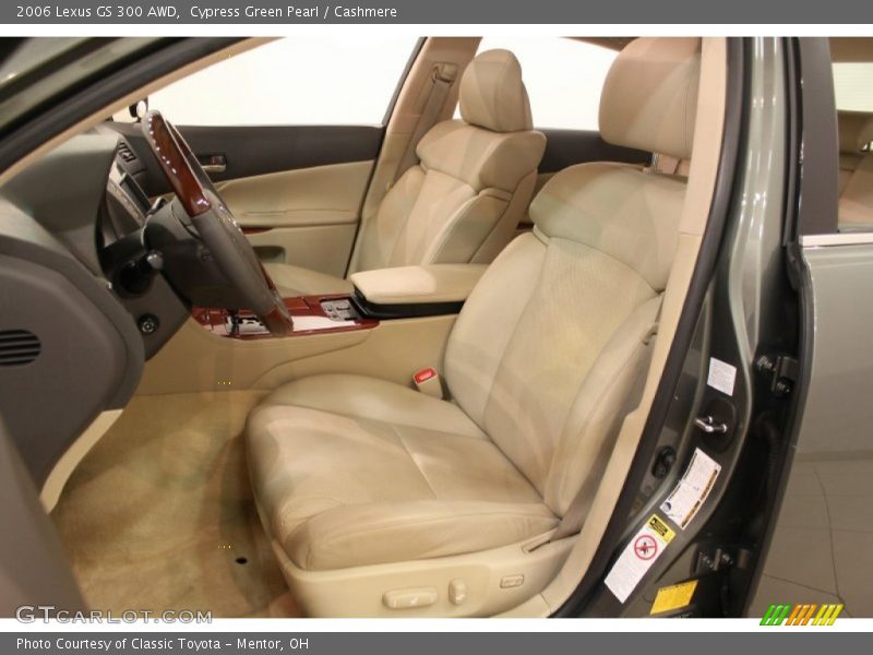 Cypress Green Pearl / Cashmere 2006 Lexus GS 300 AWD