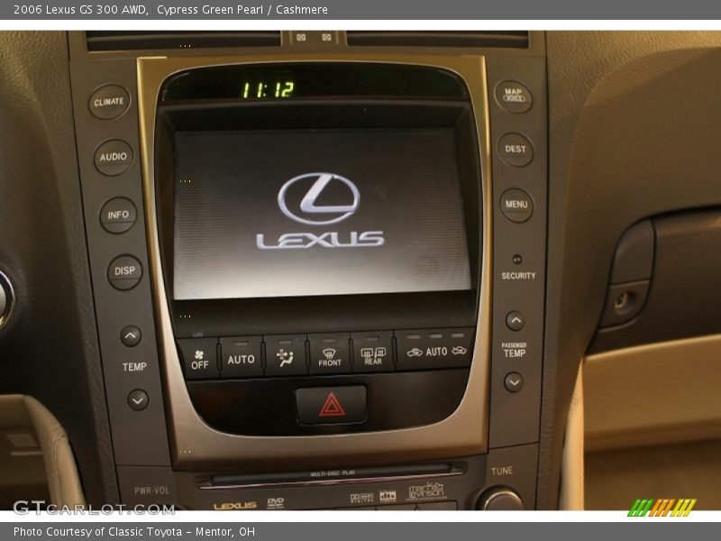 Cypress Green Pearl / Cashmere 2006 Lexus GS 300 AWD