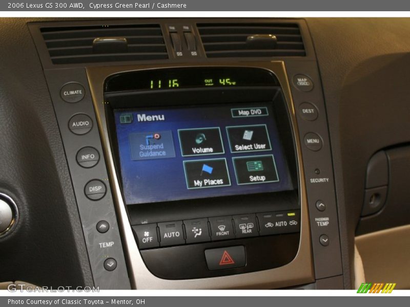 Cypress Green Pearl / Cashmere 2006 Lexus GS 300 AWD