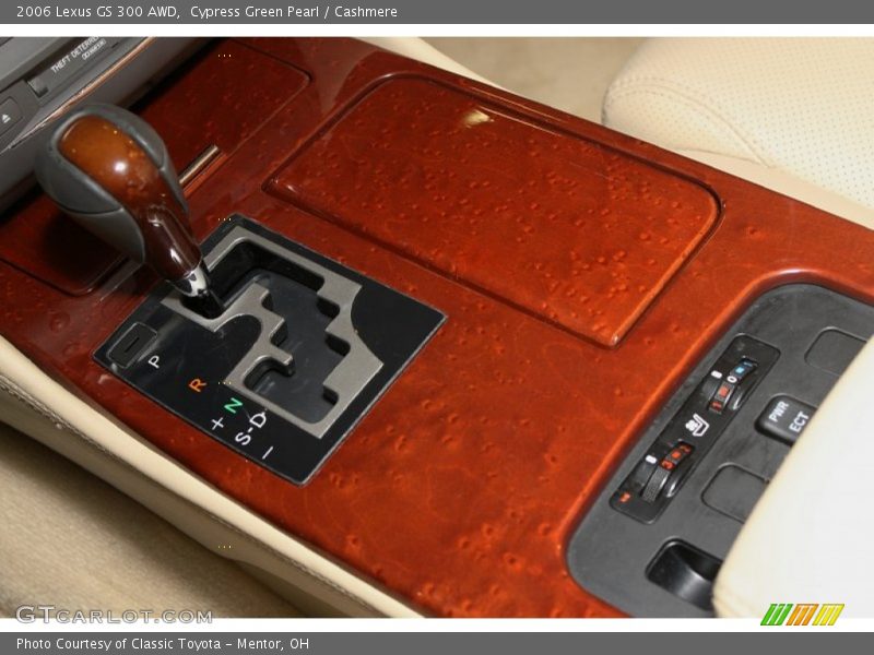 Cypress Green Pearl / Cashmere 2006 Lexus GS 300 AWD