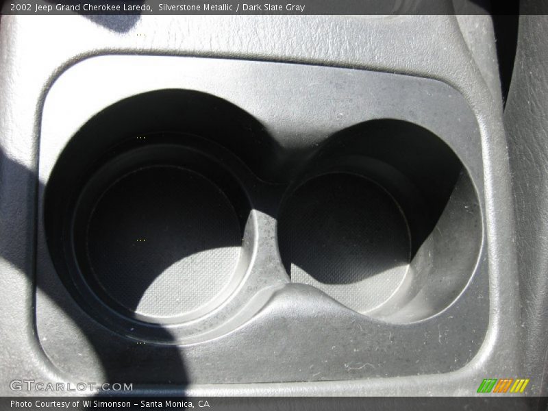 Silverstone Metallic / Dark Slate Gray 2002 Jeep Grand Cherokee Laredo