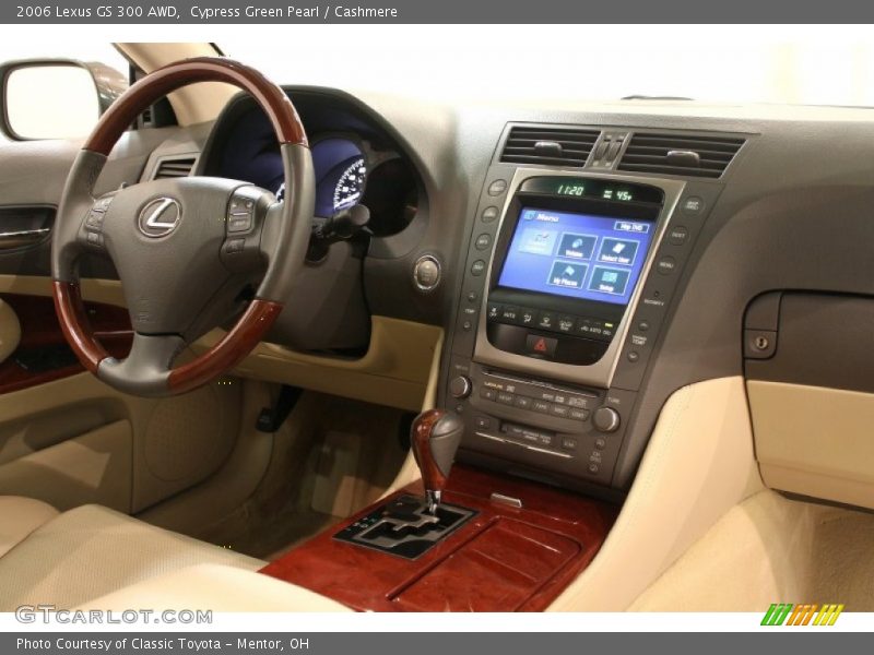 Cypress Green Pearl / Cashmere 2006 Lexus GS 300 AWD