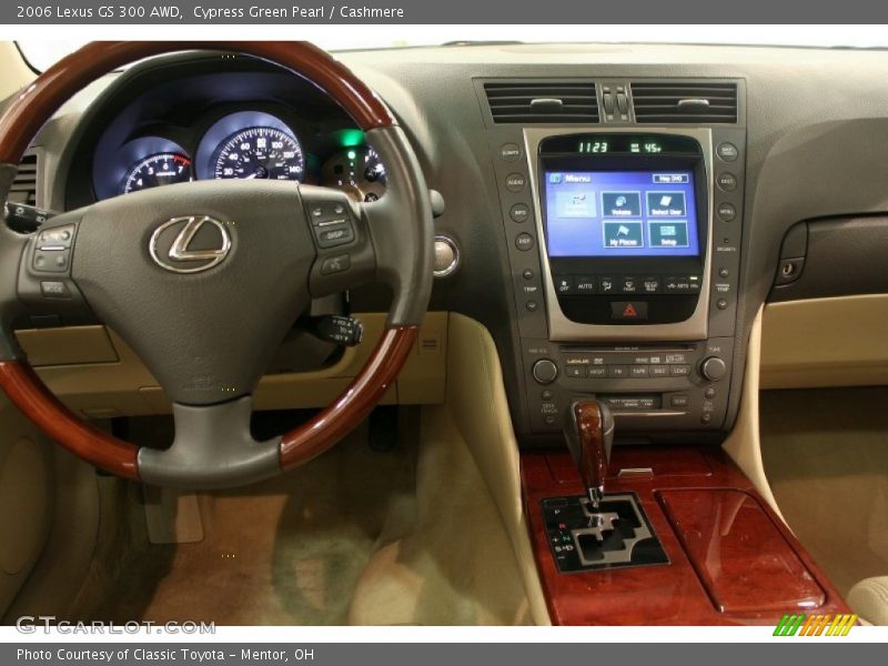 Cypress Green Pearl / Cashmere 2006 Lexus GS 300 AWD