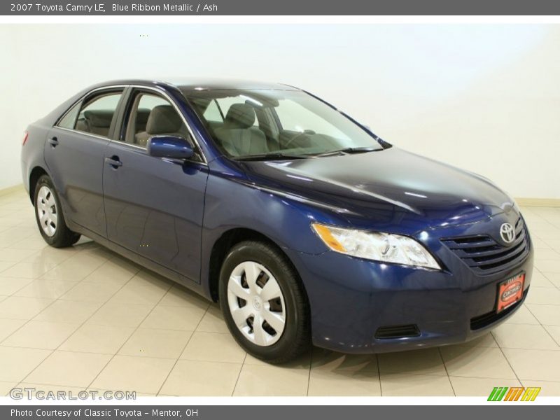 Blue Ribbon Metallic / Ash 2007 Toyota Camry LE