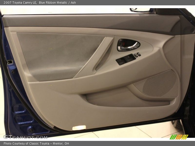 Blue Ribbon Metallic / Ash 2007 Toyota Camry LE