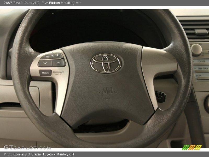 Blue Ribbon Metallic / Ash 2007 Toyota Camry LE