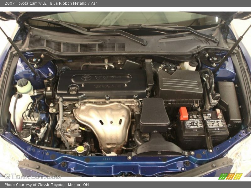 Blue Ribbon Metallic / Ash 2007 Toyota Camry LE