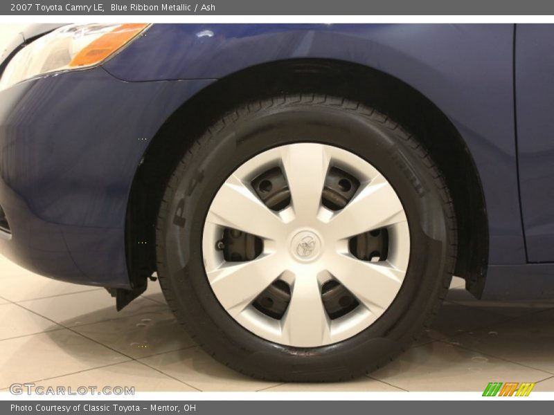 Blue Ribbon Metallic / Ash 2007 Toyota Camry LE